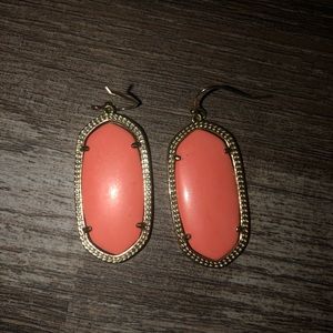 Kendra Scott Coral Elle Earrings